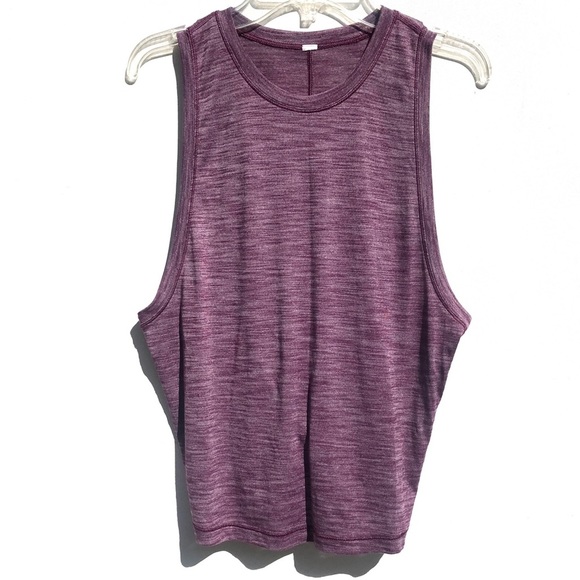 LULULEMON tie tank top 6 wee stripe maroon - Picture 1 of 6